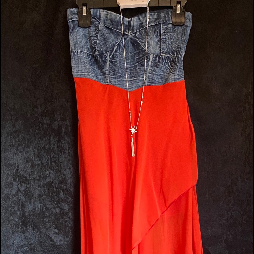 Women’s MAGIC Pretty Magic Long Strapless Slip On Dress